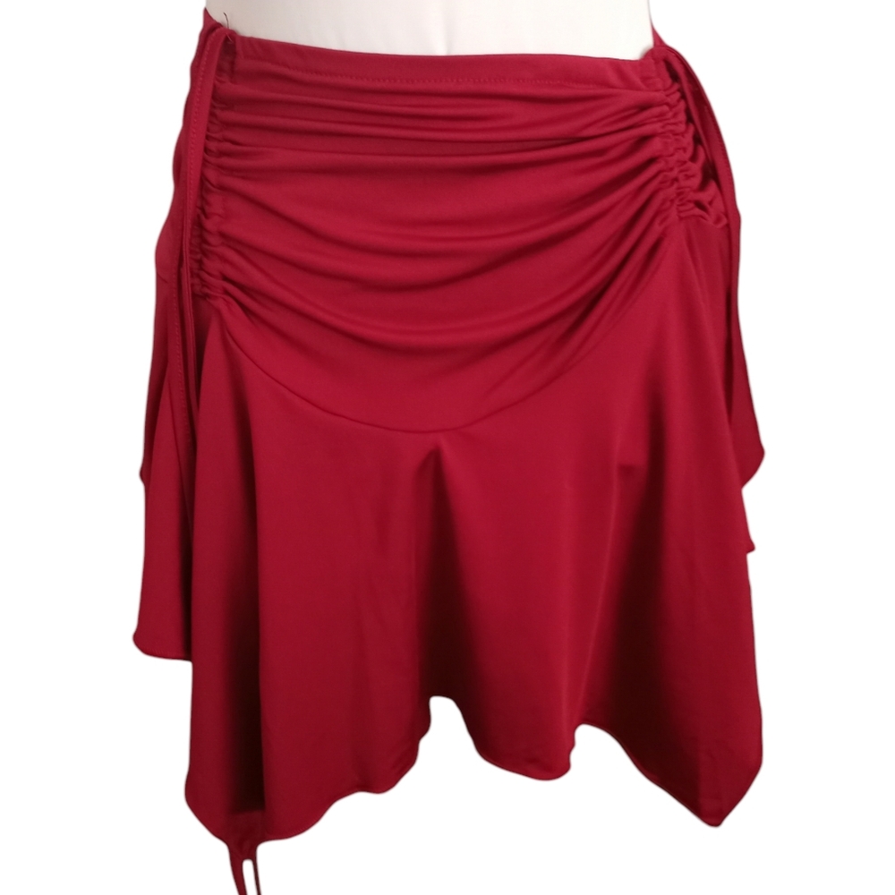 Shein Elegant Red Women's Skirt Short Sz.3XL